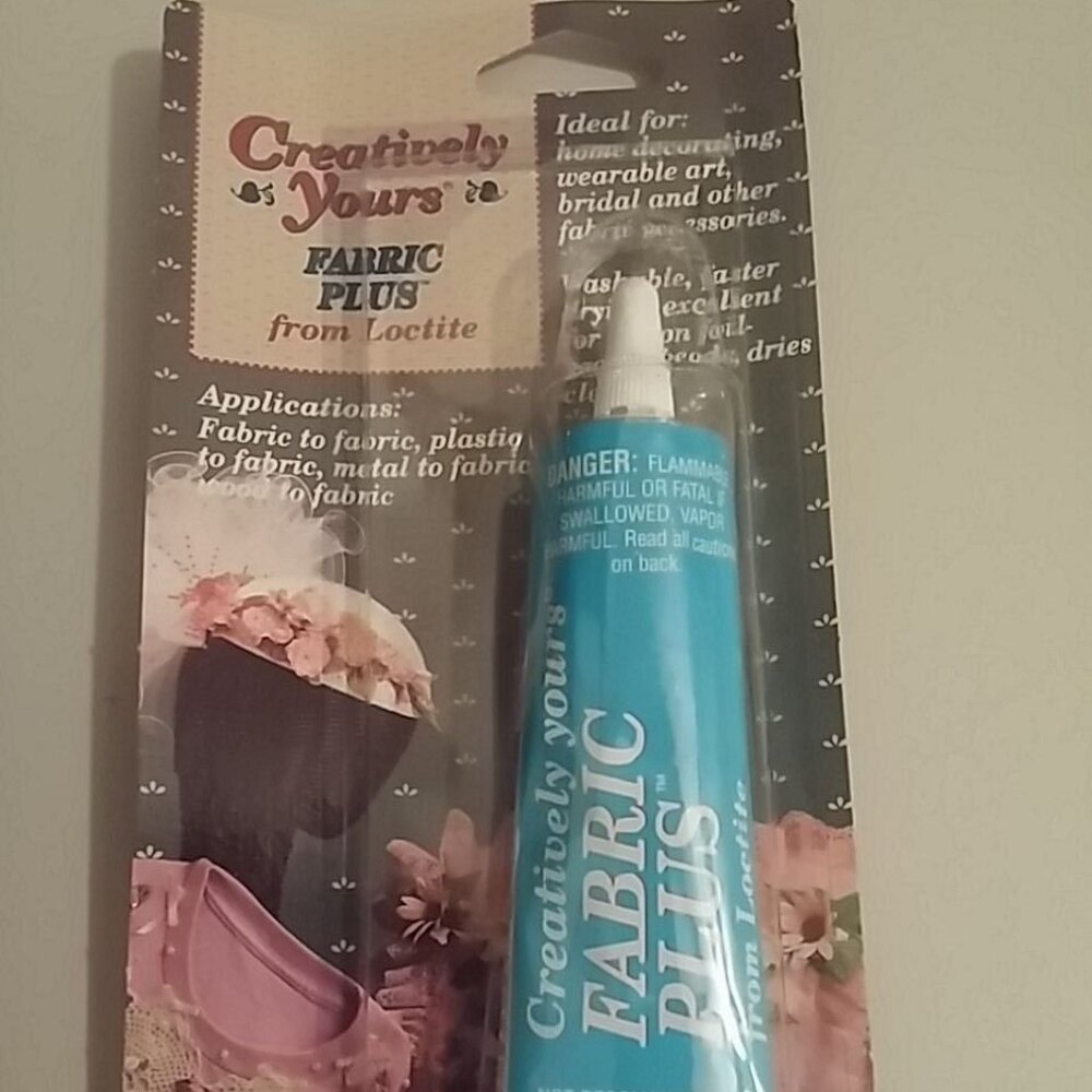 🔥LOCTITE GLUE Fabric Plus Creatively Yours 1.5 fl.oz 44.3ml MADE IN USA,NEW